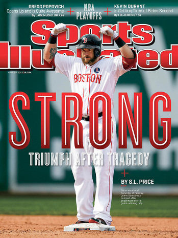It's no coincidence that Gomes graced the cover of the Boston Strong edition of Sports Illustrated